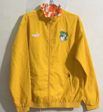 2023 Cote d'Ivoire Yellow & Orange Double Sided Windbreaker (双面风衣)