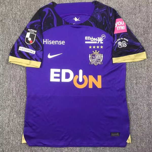 2024-25 Sanfrecce Hiroshima Home Fans Soccer Jersey 广岛三箭