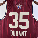 2023-24 ALL-STAR DURANT #35 Red Top Quality Hot Pressing NBA Jersey