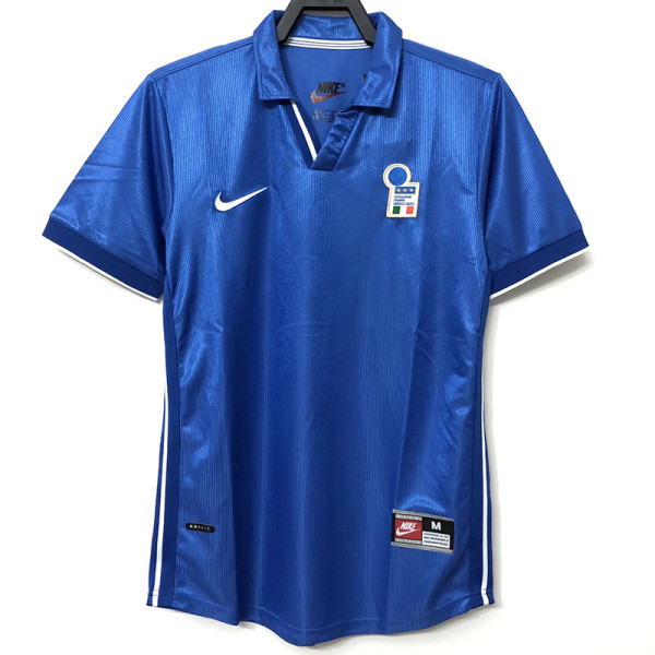 1998 Italy Home Retro Soccer Jersey