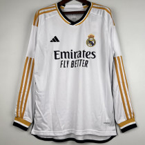 2023-24 RMA Home Long Sleeve Soccer Jersey (长袖)