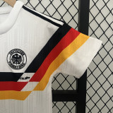 1990 Germany Home Kids Retro Soccer Jersey