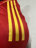 2024-25 Spain Home Player Version Soccer Jersey