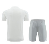 2024-25 JUV White Training Short Suit (High Quality)纯棉纱