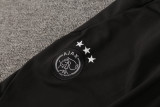 2024-25 Ajax Black Training Short Suit (High Quality)纯棉纱