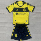 2024-25 Nashville SC Home Kids Soccer Jersey (带章)