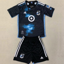 2024-25 Minnesota United FC Home Kids Soccer Jersey (带章)