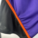 2022-23 SUNS Retro Purple Shorts Pants