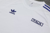 2024-25 Italy White Training Short Suit