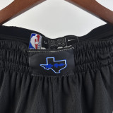 2023-24 Dallas Mavericks Black City Edition Top Quality NBA Pants