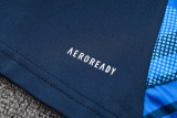 2024-25 AD Royal Blue Half Pull Tracksuit #06 (半拉链)