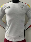 2024-25 Germany Home Long Sleeve Player Version Soccer Jersey (长袖球员)