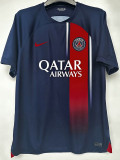 2023-24 PSG Home LEE KANG IN #19 Print Chinese Dragon Font Fans Soccer Jersey