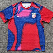 2024-25 USA Red Blue Training shirts