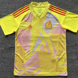 2024-25 Mexico Yellow GoalKeeper Fans Soccer Jersey