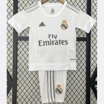 2015-2016 RMA Home Kids Retro Soccer Jersey