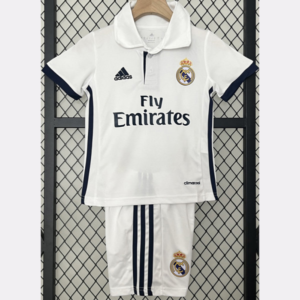 2016-2017 RMA Home Kids Retro Soccer Jersey