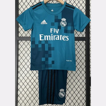 2017-2018 RMA Third Kids Retro Soccer Jersey