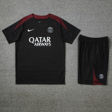 2024-25 PSG Black Training Short Suit