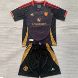 2024-25 Man Utd Black Concept Version Kids Training