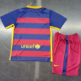 2015-2016 BAR Home Kids Retro Soccer Jersey