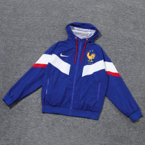 2024-25 France Blue Windbreaker