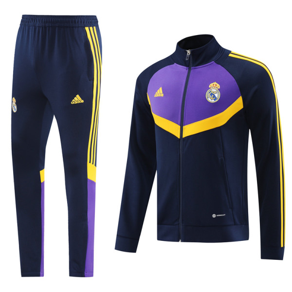 2024-25 RMA Royal Blue Jacket Tracksuit #03