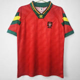 1992-1994 Portugal Home Retro Soccer Jersey