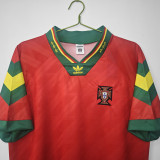 1992-1994 Portugal Home Retro Soccer Jersey