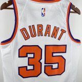 2017-2018 SUNS DURANT #35 White Retro Top Quality Hot Pressing NBA Jersey