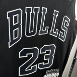 BULLS JORDAN #23 Black Glory Edition Top Quality Hot Pressing NBA Jersey 荣耀版