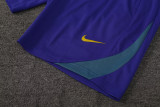 2024-25 Brazil Blue Training Short Suit