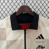 2023-24 Flamengo Red & Beige Double Sided Windbreaker (双面风衣)