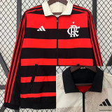 2023-24 Flamengo Red & Beige Double Sided Windbreaker (双面风衣)