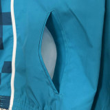 2024-25 RMA White & Blue Double Sided Windbreaker (双面风衣)