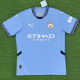 2024-25 Man City Home 1:1 Fans Soccer Jersey