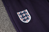 2024-25 England Jujube Red Half Pull Tracksuit (半拉链)