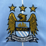 2007-2008 Man City Home Retro Soccer Jersey