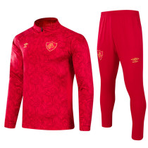 2024-25 Fluminense Red Half Pull Tracksuit (半拉链)