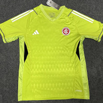 2024-25 Internacional Fluorescent Yellow GoalKeeper Soccer Jersey