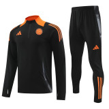 2024-25 Colombia Black Half Pull Tracksuit (半拉链)