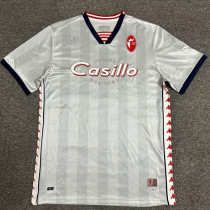 2024-25 Bari White Grey Special Edition Fans Soccer Jersey