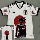 2024 Japan White Special Edition Fans Soccer Jersey #悟空