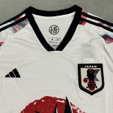 2024 Japan White Special Edition Fans Soccer Jersey #悟空