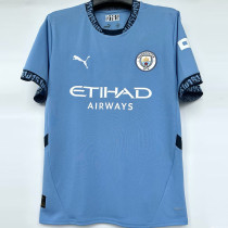2024-25 Man City Home 1:1 Fans Soccer Jersey