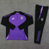 2024-25 Germany Purple Kids Half Pull Tracksuit (童装)(半拉链)