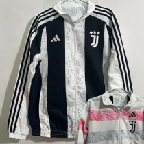 2024-25 JUV Black & White Double Sided Windbreaker (双面风衣)