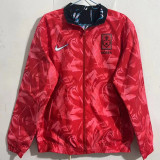 2024 Korea Red & Black Double Sided Windbreaker (双面风衣)