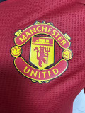 2024-25 Man Utd Home Player Version Soccer Jersey