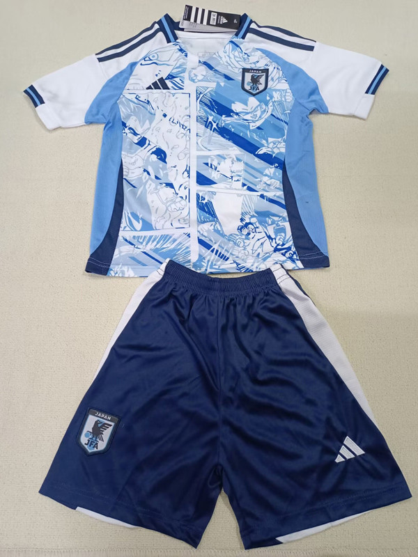 2024-25 Japan White Blue Special Edition Kids Training (蓝动漫)